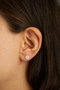 Heliophilia Silver Pendientes de Plata de Ley 925